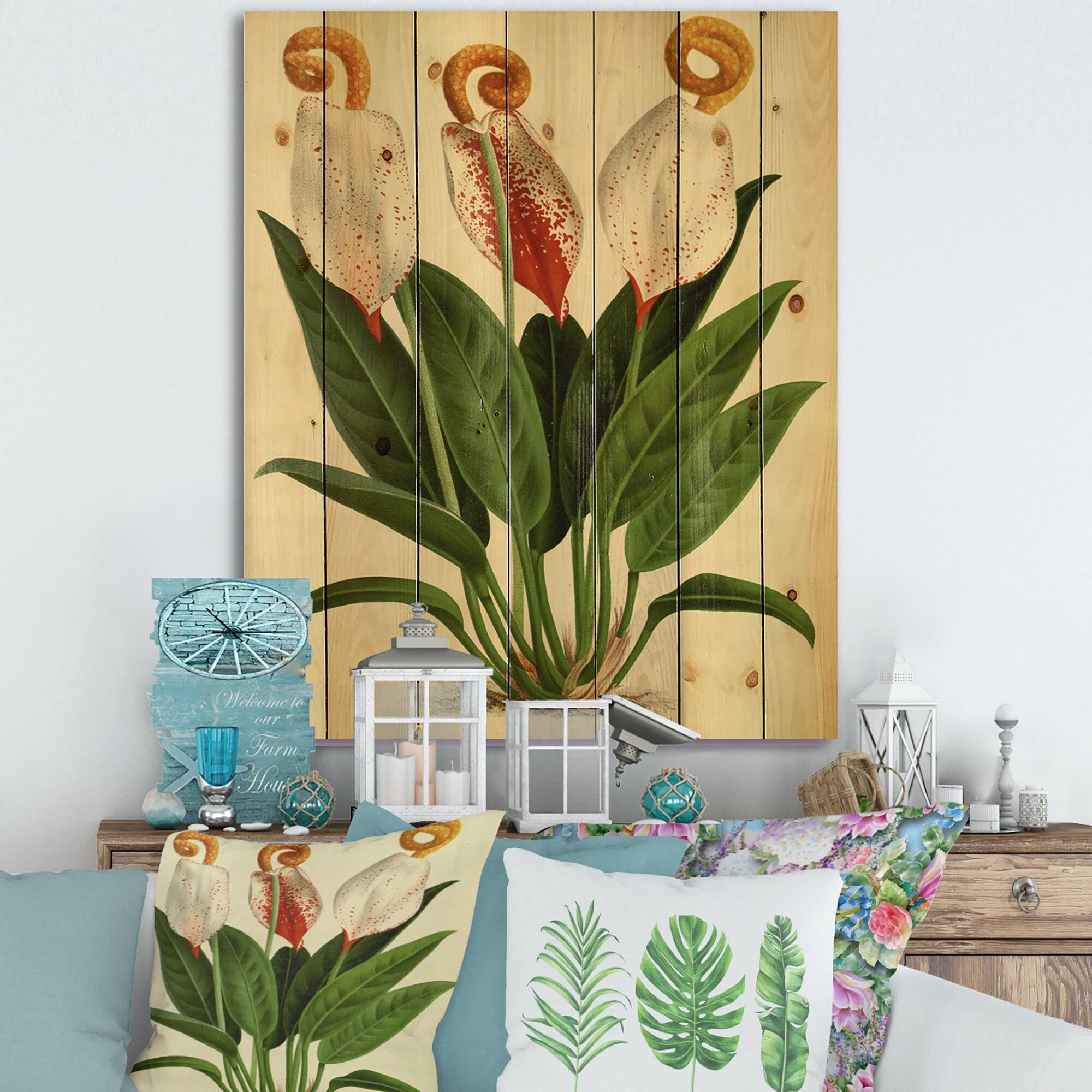 Designart - Retro Flowers I
